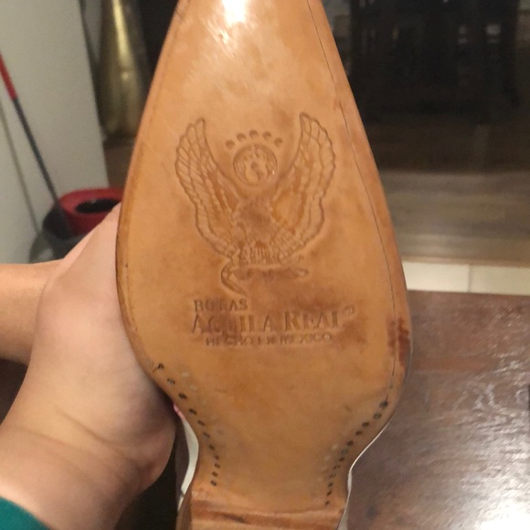 Pink and white original cowgirl boots - Picture 3 of 3